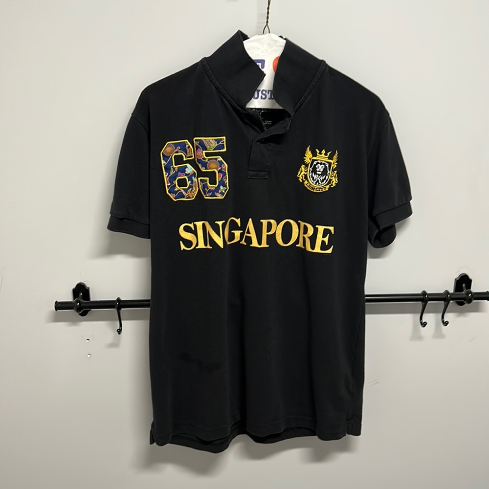 Singapore cotton soccer jersey